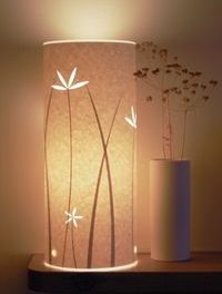 create a relaxed mood with lamplight