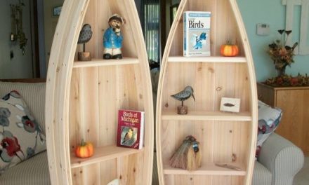 you can float your books in this boat