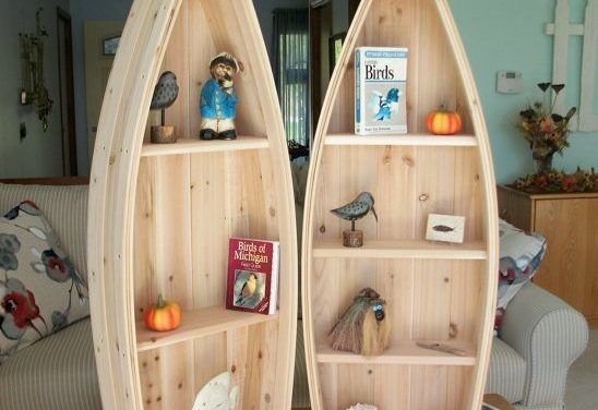 you can float your books in this boat