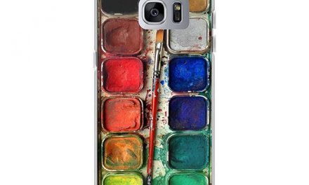 an artistic and painterly iphone case