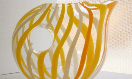 a beautiful handblown glass pitcher to use however you like