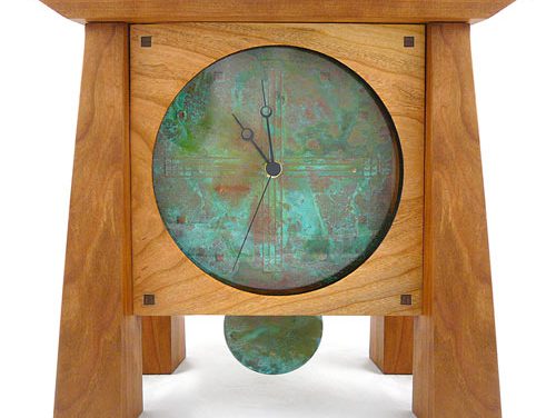heirloom clocks from sustainable woods by desmond suarez
