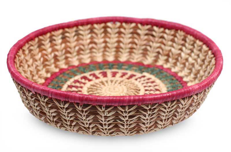 Natural fibers basket, 'Mother Nature' (Guatemala)
