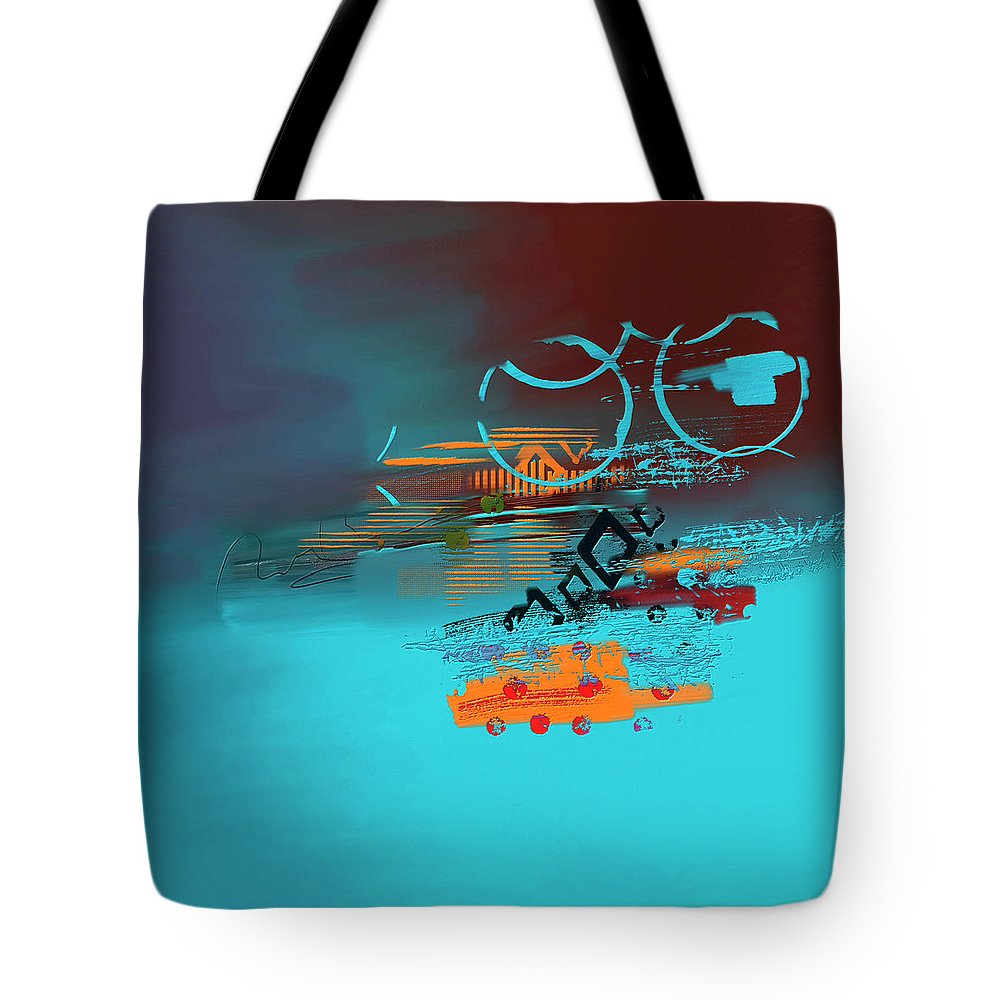 Colorful Abstract Tote Bag